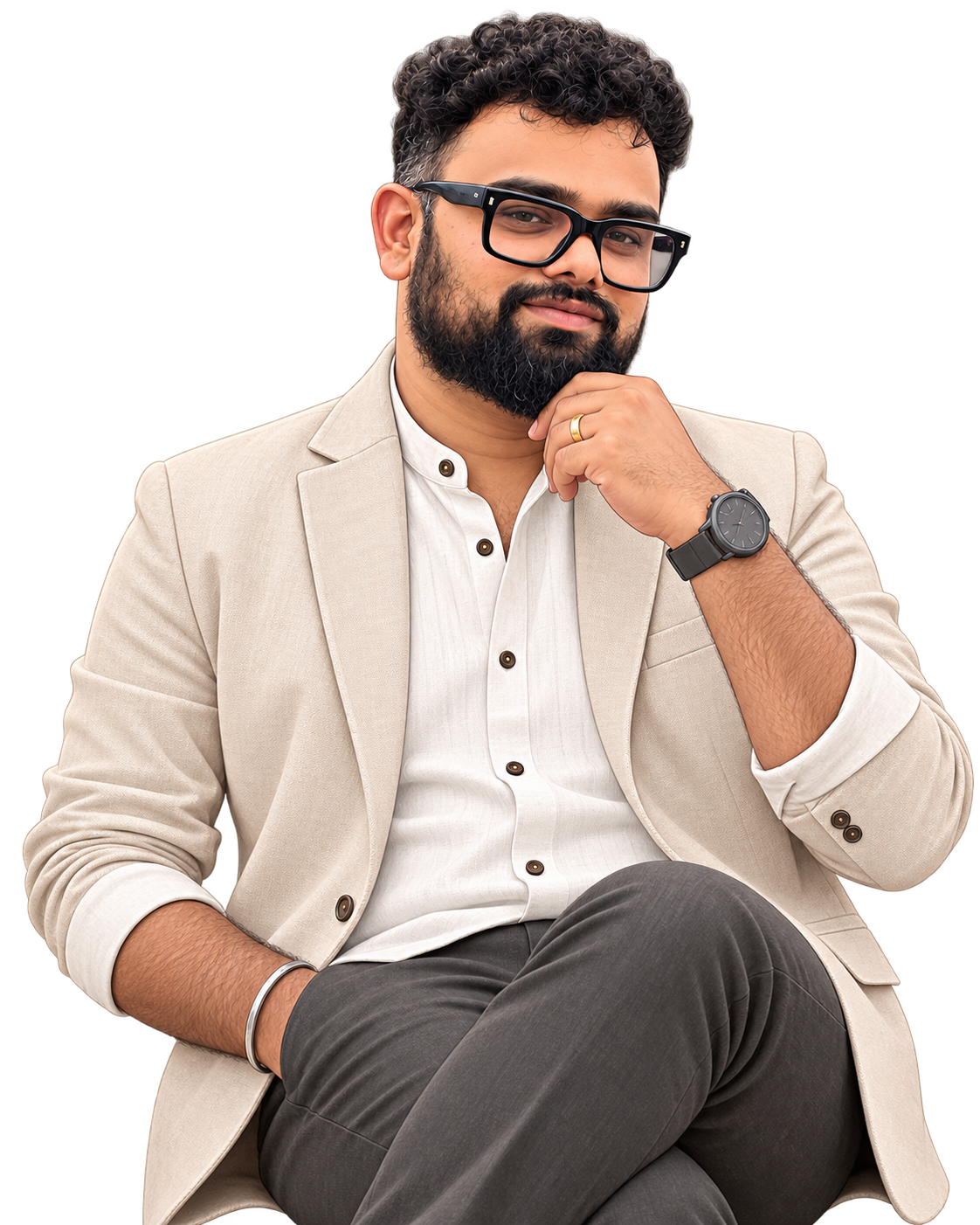 Portrait of Dhiraj Ratan Patil, Founder, Architect and Interior Designer at PAMA Interio